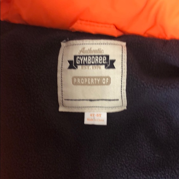 GUC Orange Gymboree Vest - Picture 3 of 4